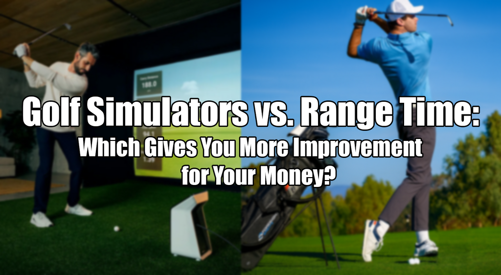 Golf Simulators vs. Range Time: Which Gives You More Improvement for Your Money?