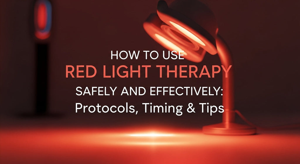 How to Use Red Light Therapy Safely and Effectively: Protocols, Timing & Tips