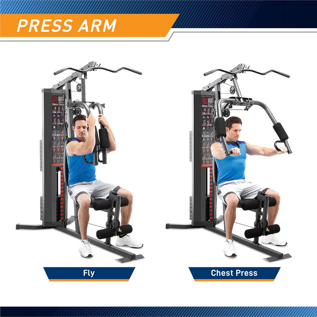 Marcy 150lb Stack Home Gym MWM 990 Sparks Fitness Equipment
