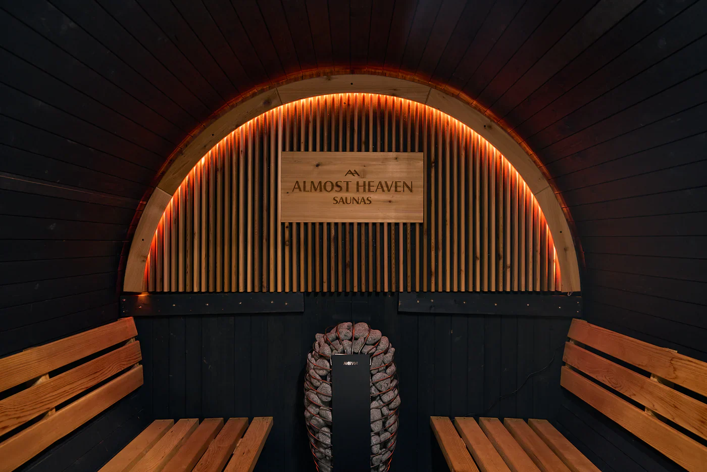 Almost Heaven Lewisburg 6-8 Person Classic Barrel Sauna