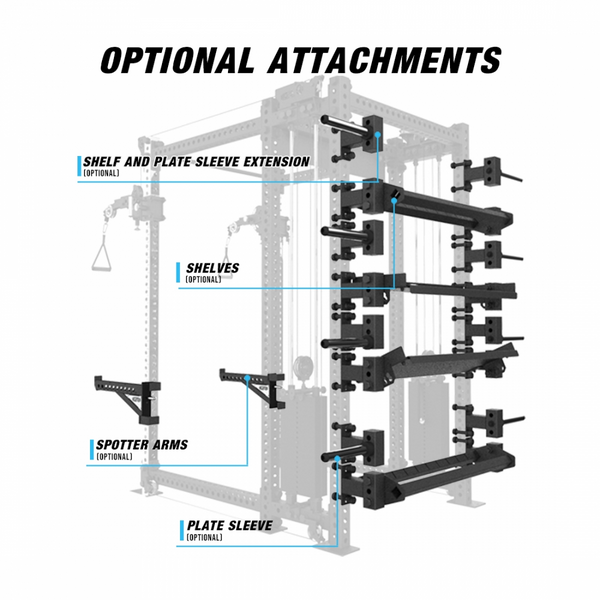 GetRXd RX3 Tornado 6-post Smith Machine
