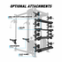 GetRXd RX3 Tornado 6-post Smith Machine