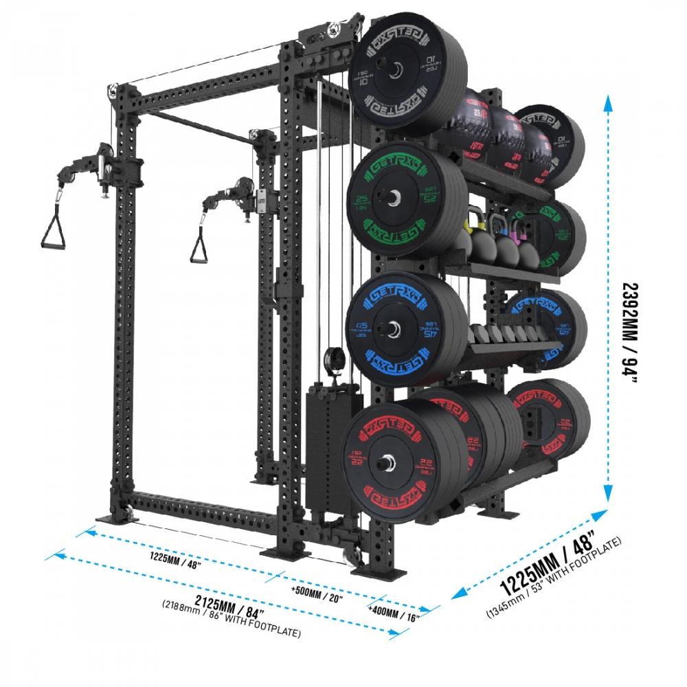 GetRXd Tornado 6-Post Rack