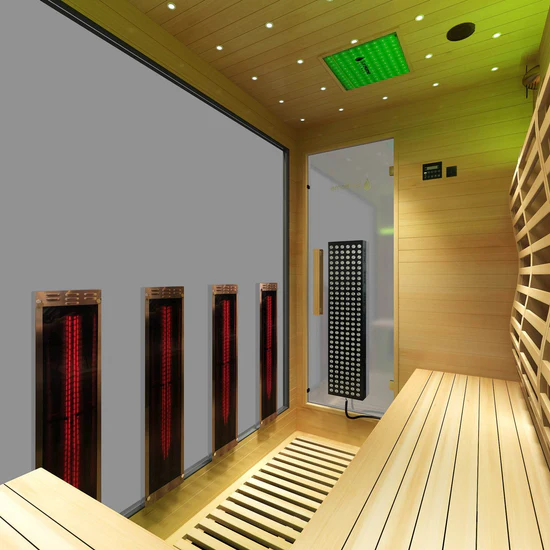 Sun Home Red Light Therapy Luminar Sauna Add-on