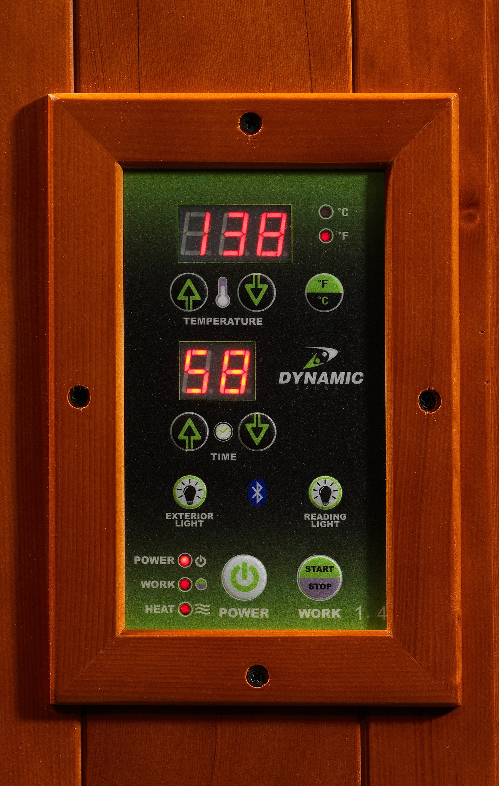 Dynamic "Versailles" 2 Person Ultra Low EMF Far IR Sauna
