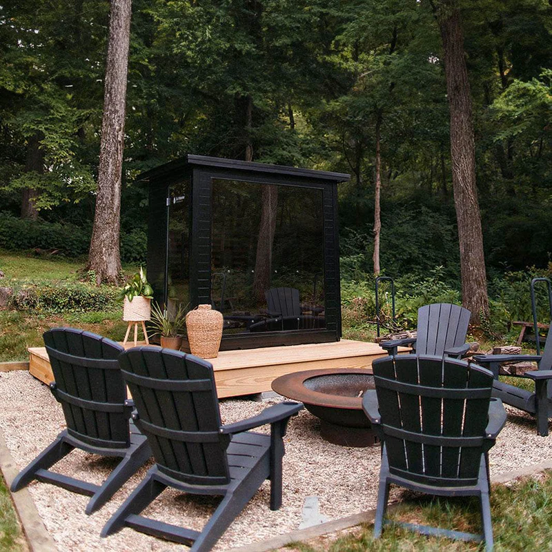 Sun Home Luminar™ Outdoor 5-Person Full Spectrum Infrared Sauna