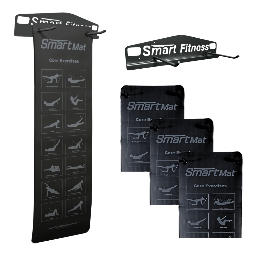 Mat Rack, Wall Mounted Commercial Package (3 Mat Package)