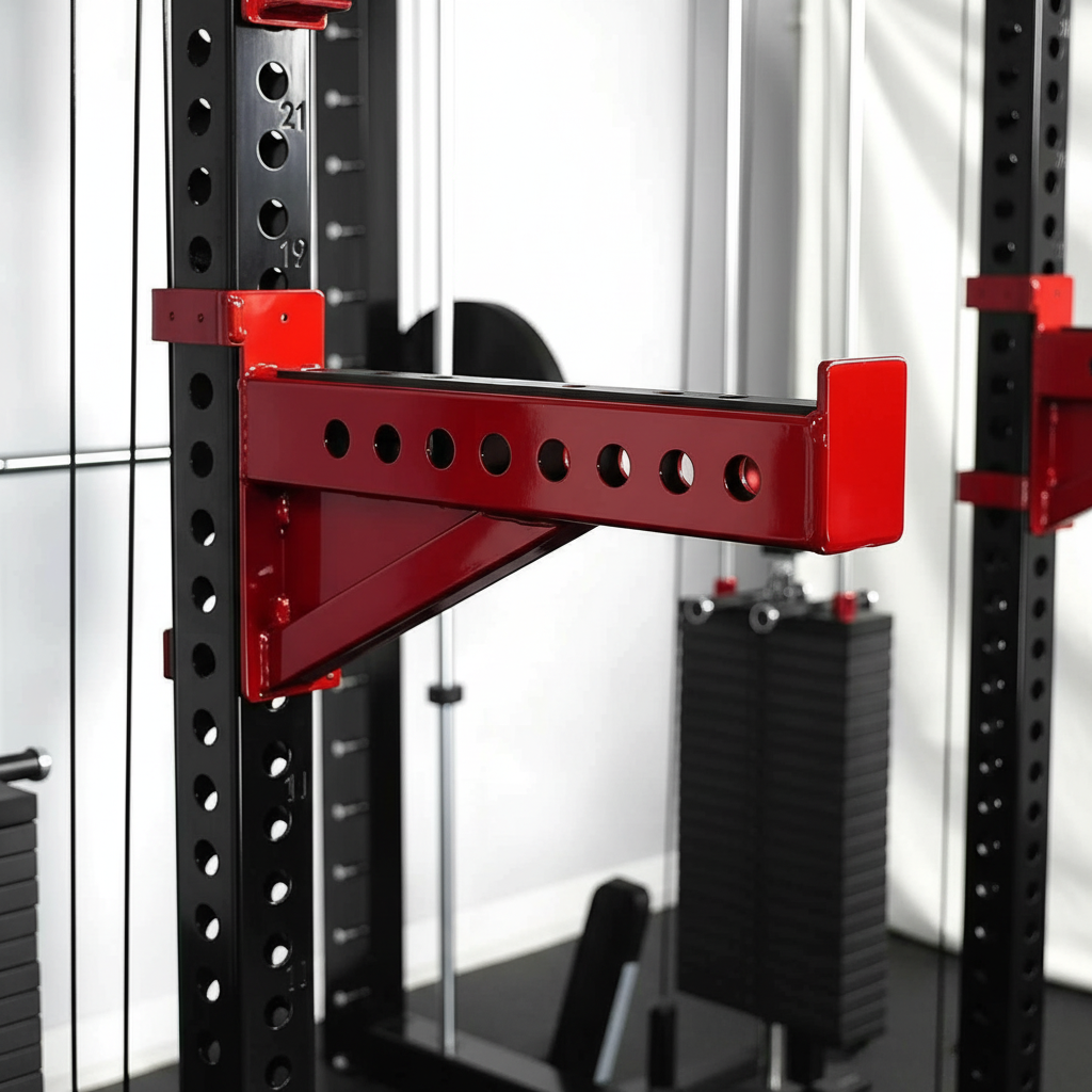 Warrior 3.5 Cable Crossover Pulley Power Rack Gym System with Lat Pulldown