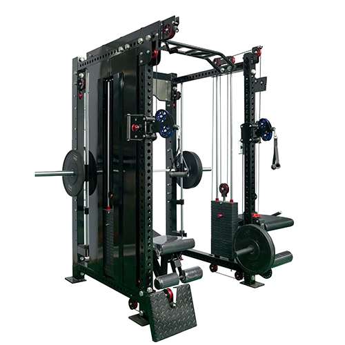 Warrior 3.5 Cable Crossover Pulley Power Rack Gym System with Lat Pulldown