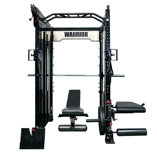 Warrior 3.5 Cable Crossover Pulley Power Rack Gym System with Lat Pulldown