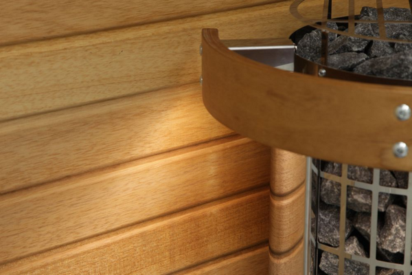 Harvia 9.0kW Stainless Steel Cilindro Heater | Built-in Controls