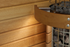 Harvia 9.0kW Stainless Steel Cilindro Heater | Built-in Controls