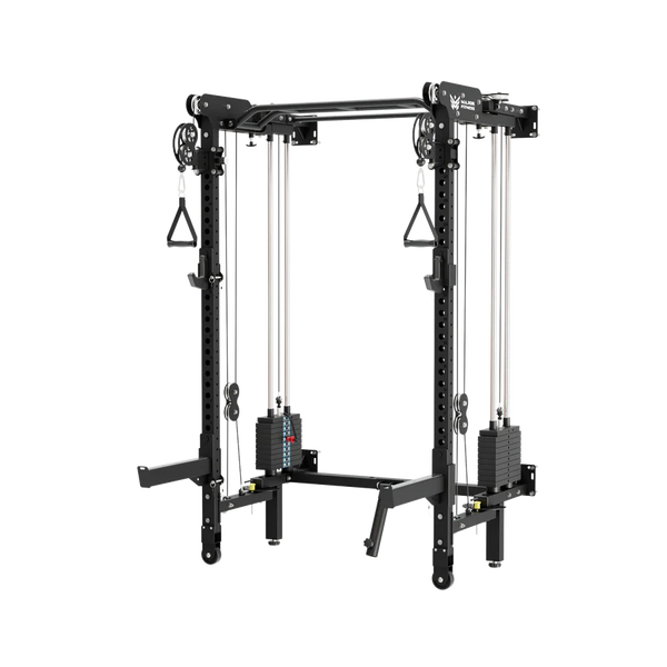 Major Fitness F35 Pro All-In-One Home Gym Wall-Mount Folding Power Rack