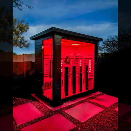 Sun Home Red Light Therapy Luminar Sauna Add-on