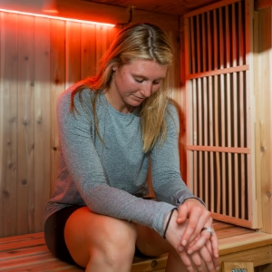 Almost Heaven Serena 3-Person Indoor Sauna (Vision Series - Hybrid Option)