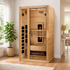 New 2026 Model Dynamic Gracia 1-2-Person Full Spectrum Near Zero EMF FAR IR Sauna (DYN-6119-03 FS)