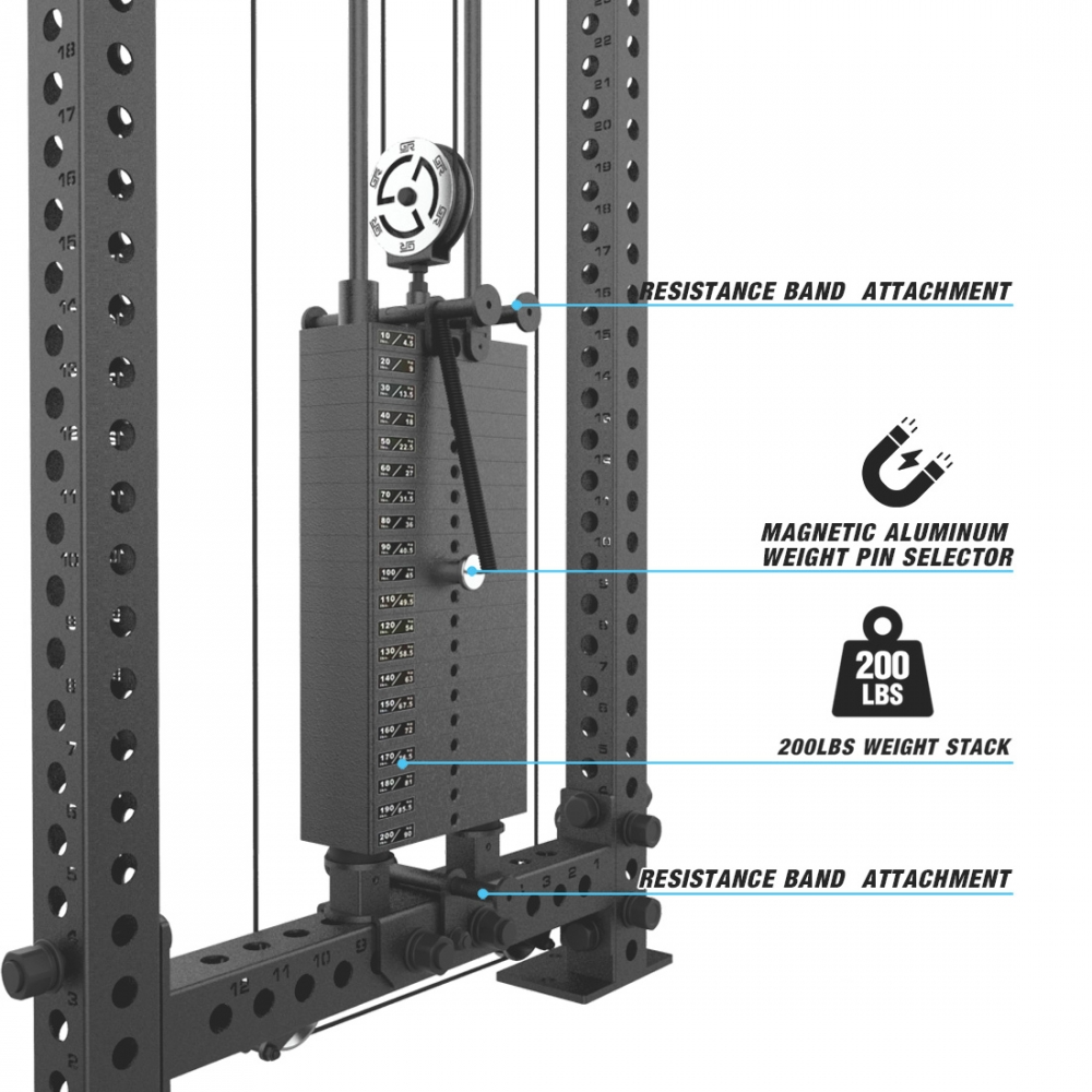 GetRXd Tornado 6-Post Rack