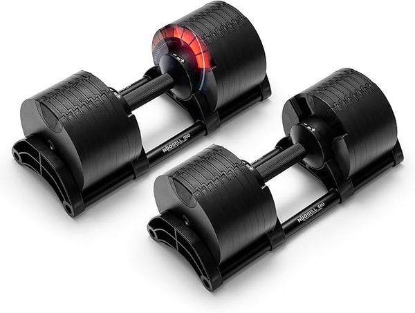 NÜOBELL 80LB Classic Adjustable Dumbbells