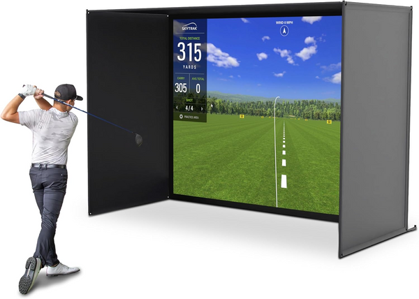 10 x 8 ft Golf Simulator Enclosure Net