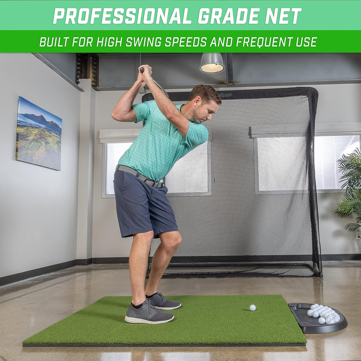 ELITE Golf Practice Net with Steel Frame