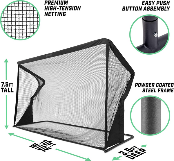 ELITE Golf Practice Net with Steel Frame