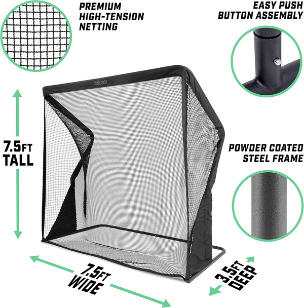 ELITE Golf Practice Net with Steel Frame