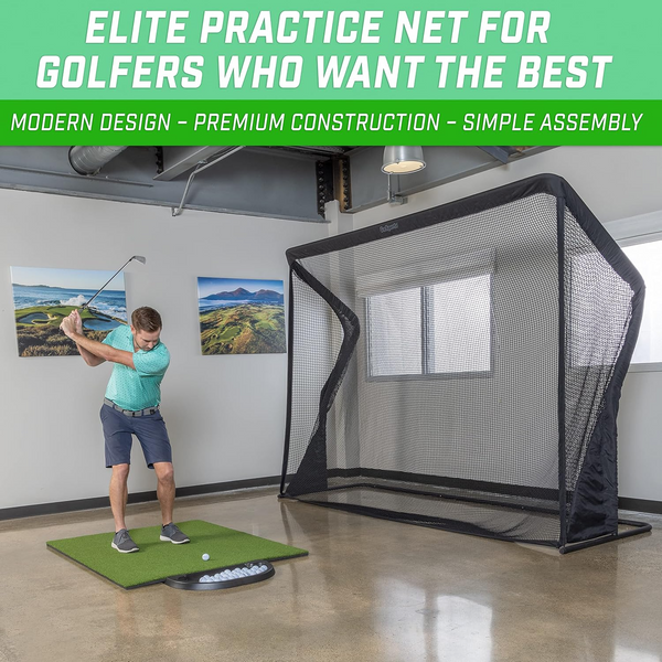 ELITE Golf Practice Net with Steel Frame