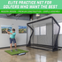 ELITE Golf Practice Net with Steel Frame