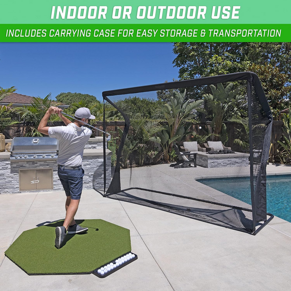 ELITE Golf Practice Net with Steel Frame