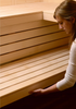 Almost Heaven Patterson 6-Person Indoor Corner Sauna (Element Series)