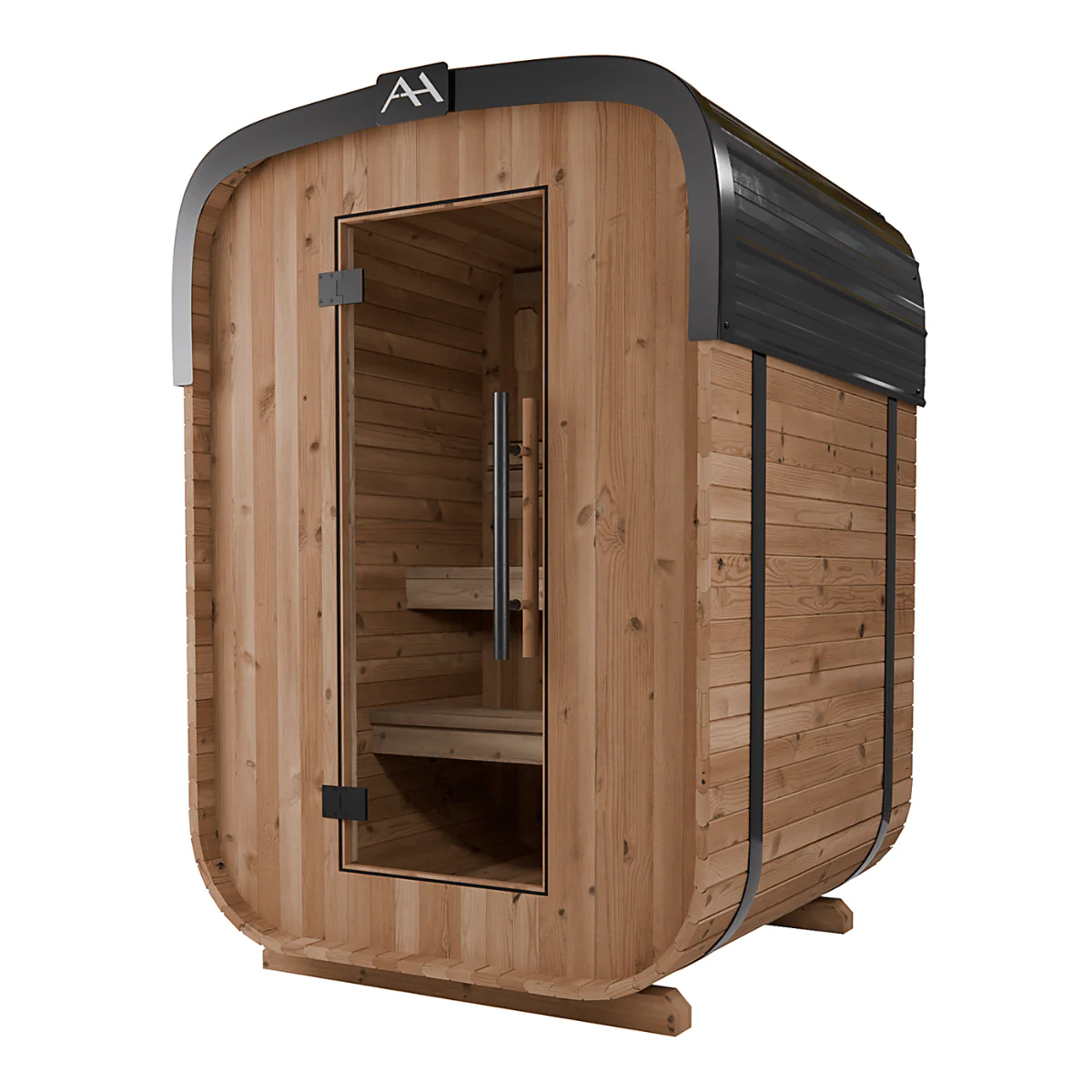 Almost Heaven Blackwater 1-2 Person Mini-Cube Sauna