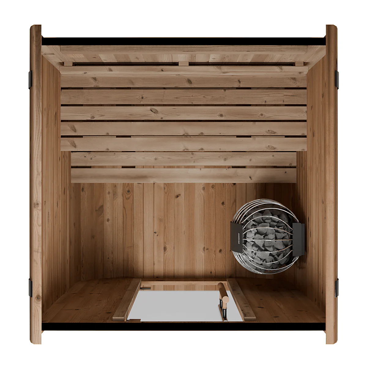 Almost Heaven Blackwater 1-2 Person Mini-Cube Sauna