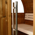 Almost Heaven Takoa 4-6 Person Half Moon Barrel Sauna (Heritage Collection)