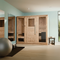 Almost Heaven Bridgeport 6-Person Indoor Sauna (Respite Series - Hybrid Option)