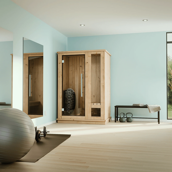 Almost Heaven Logan 1-2 Person Indoor Sauna (Respite Series)