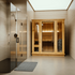 Almost Heaven Auburn 2-3 Person Indoor Sauna (Respite Series - Hybrid Option)