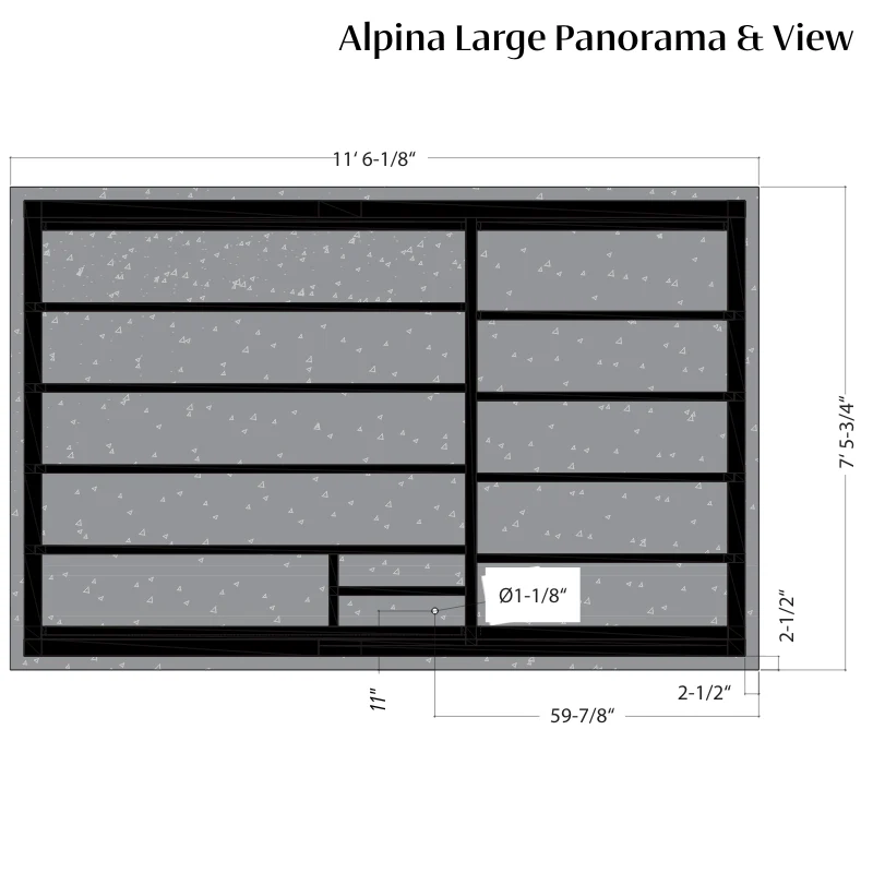 Almost Heaven Alpina Outdoor Sauna (Heritage Collection)