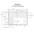 Almost Heaven Auburn 2-3 Person Indoor Sauna (Respite Series - Hybrid Option)