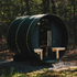 Almost Heaven Audra 2-4 Person Canopy Barrel Sauna