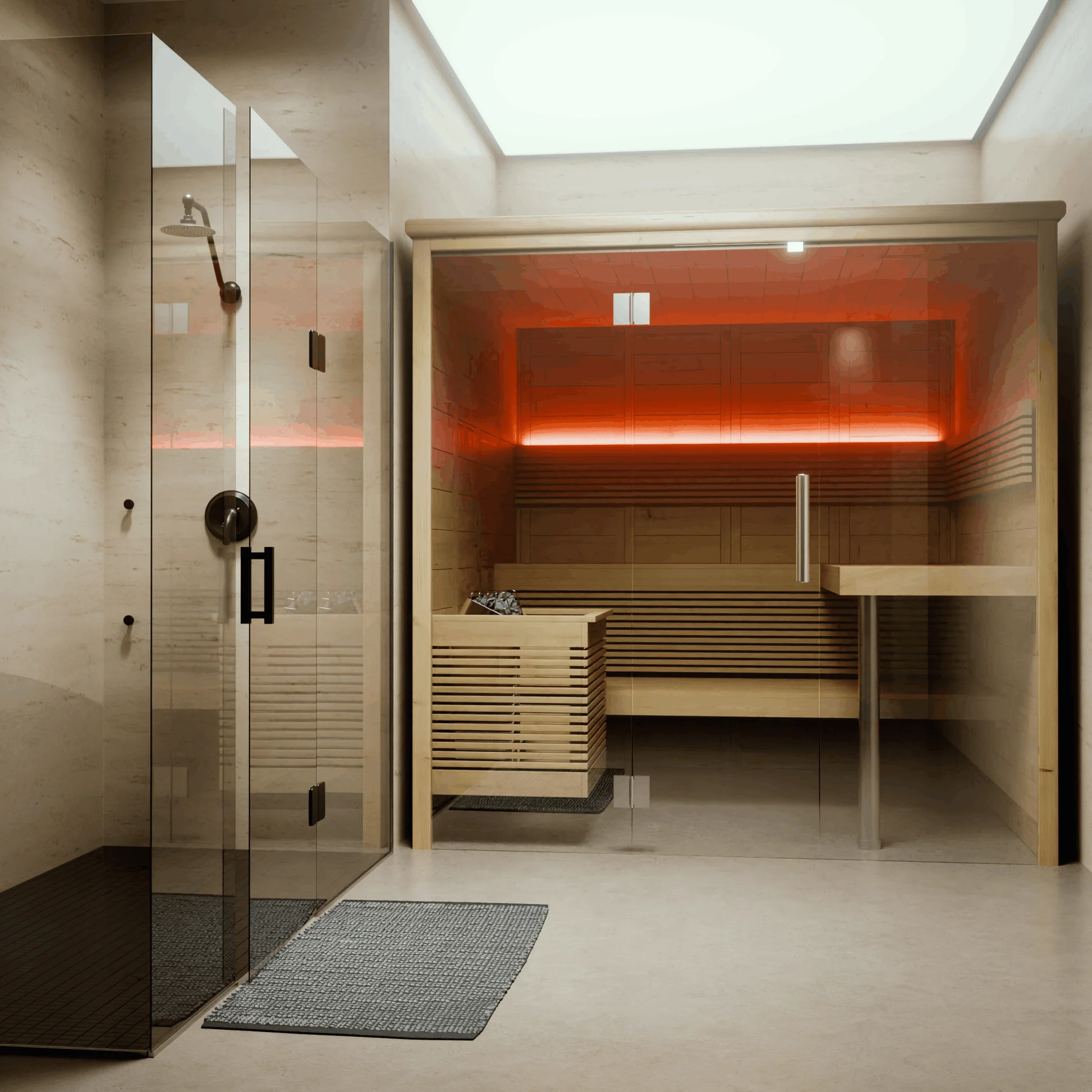 Almost Heaven Everwood 2-5 Person Indoor Sauna (Heritage Collection)