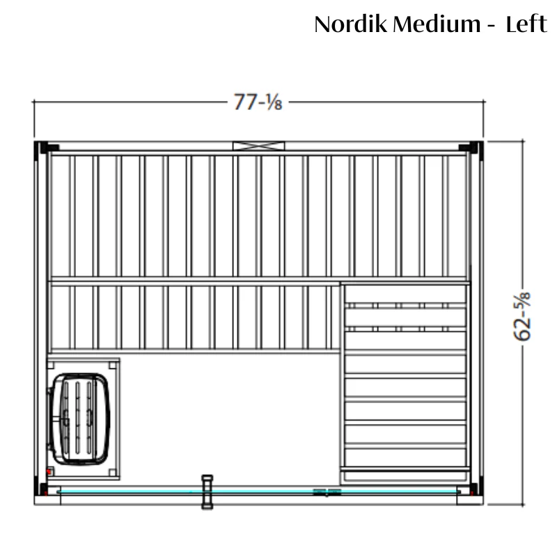 Almost Heaven Nordik Indoor Sauna (Heritage Collection)