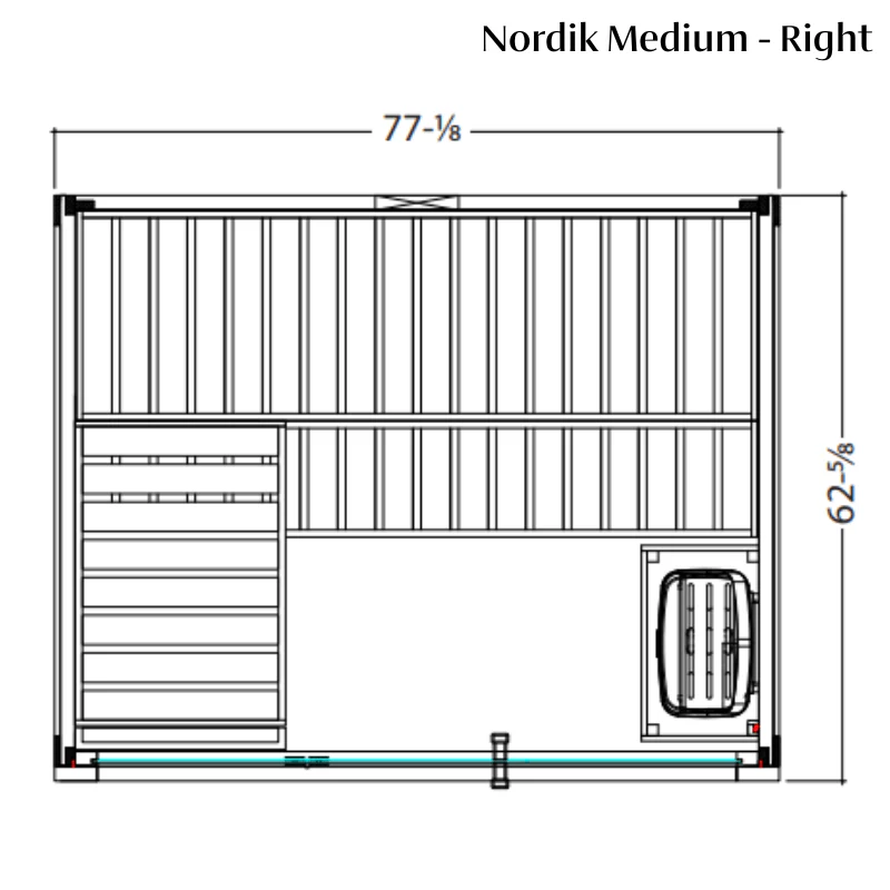Almost Heaven Nordik Indoor Sauna (Heritage Collection)