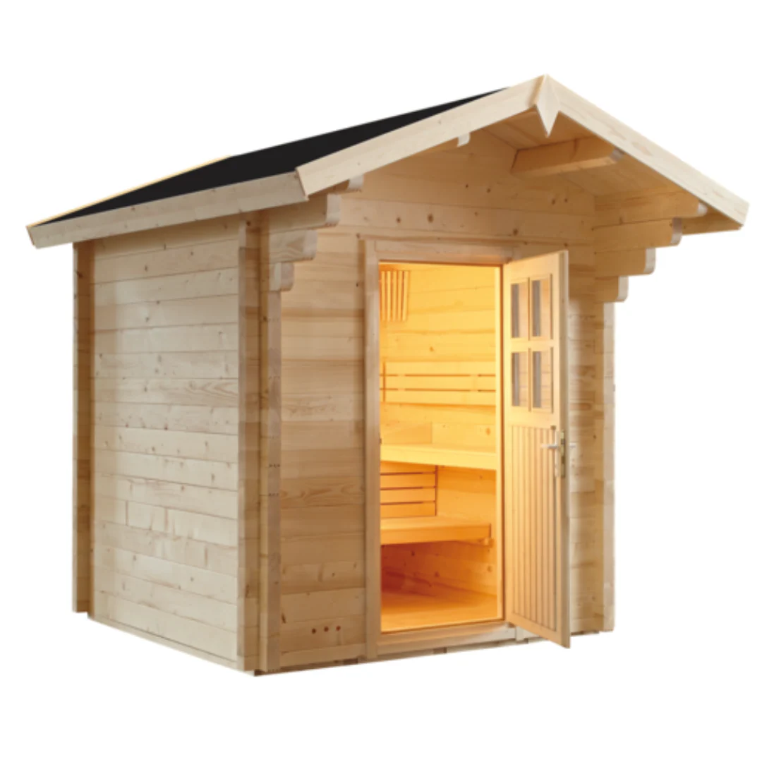 Almost Heaven Saddle Mountain 4-6 Person Outdoor Sauna (Heritage Collection)