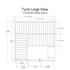 Almost Heaven Tyrol 3-5 Person Indoor Sauna (Heritage Collection)