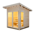 Almost Heaven 4-Person View Outdoor Sauna (Heritage Collection)