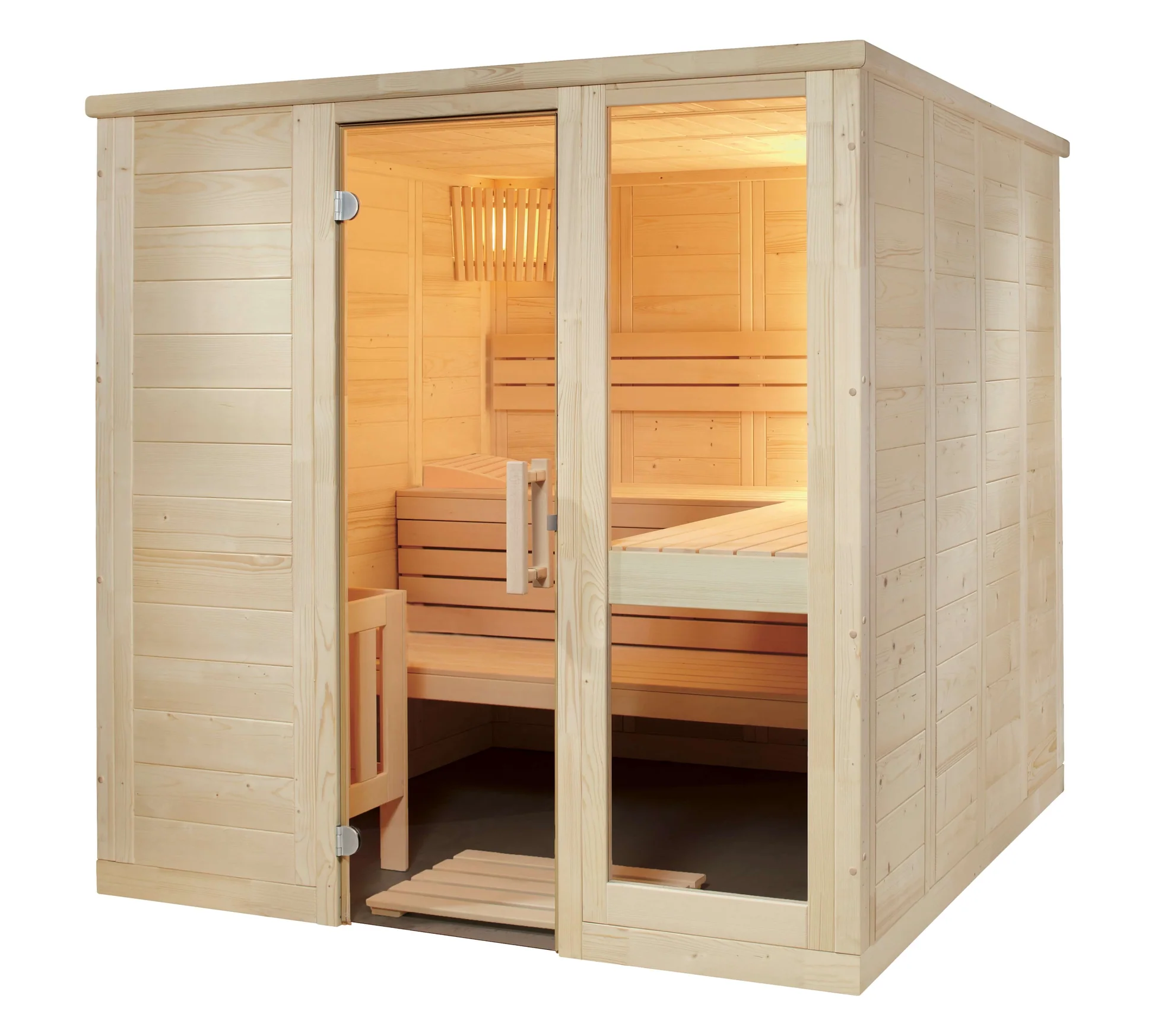 Almost Heaven Wolfpine 2-5 Person Indoor Sauna (Heritage Collection)