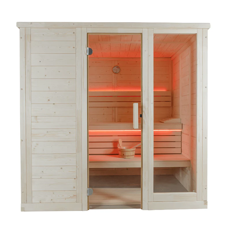 Almost Heaven Wolfpine 2-5 Person Indoor Sauna (Heritage Collection)