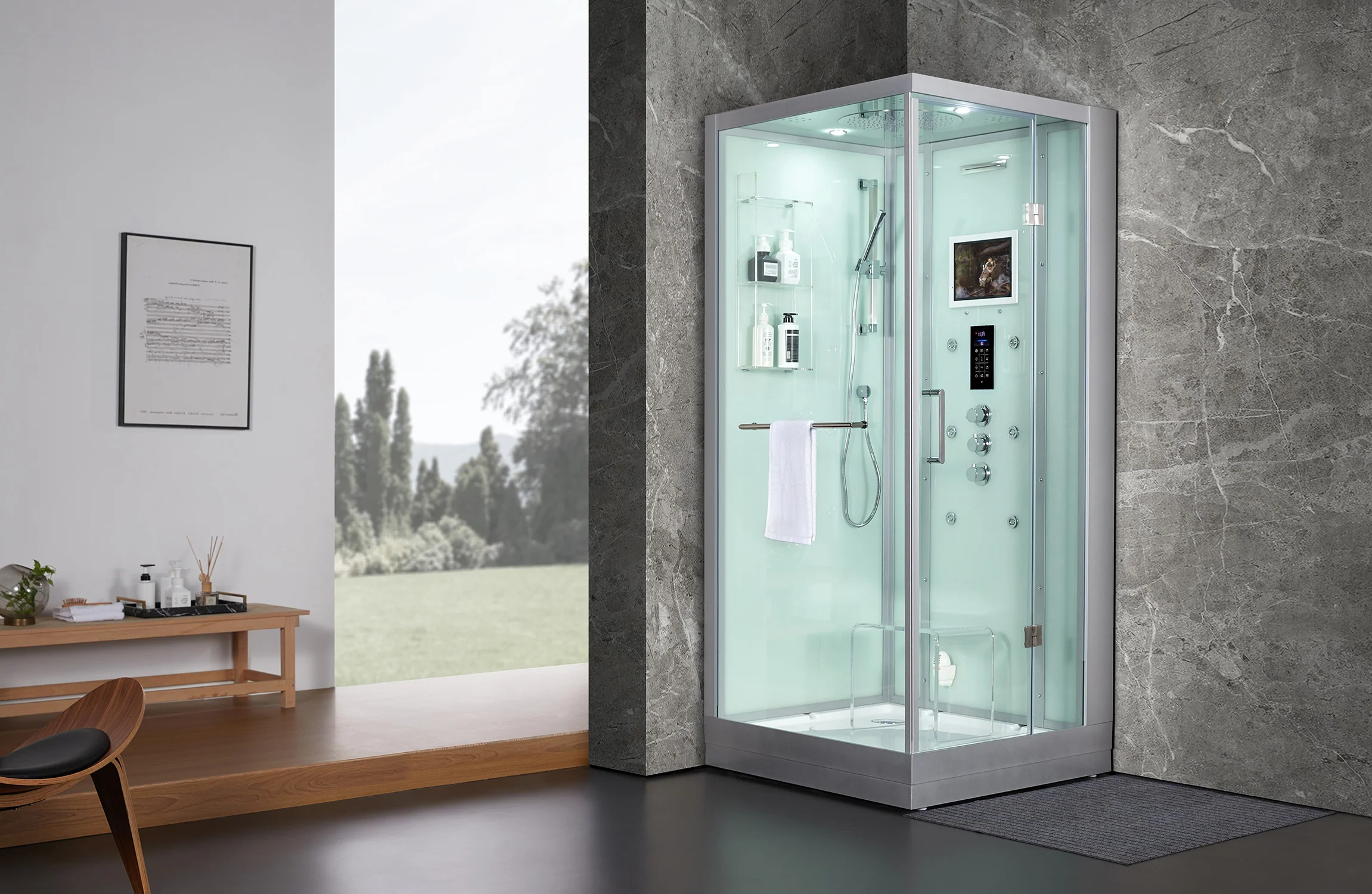 Maya Bath Platinum Arezzo-R Steam Shower