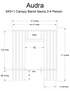 Almost Heaven Audra 2-4 Person Canopy Barrel Sauna