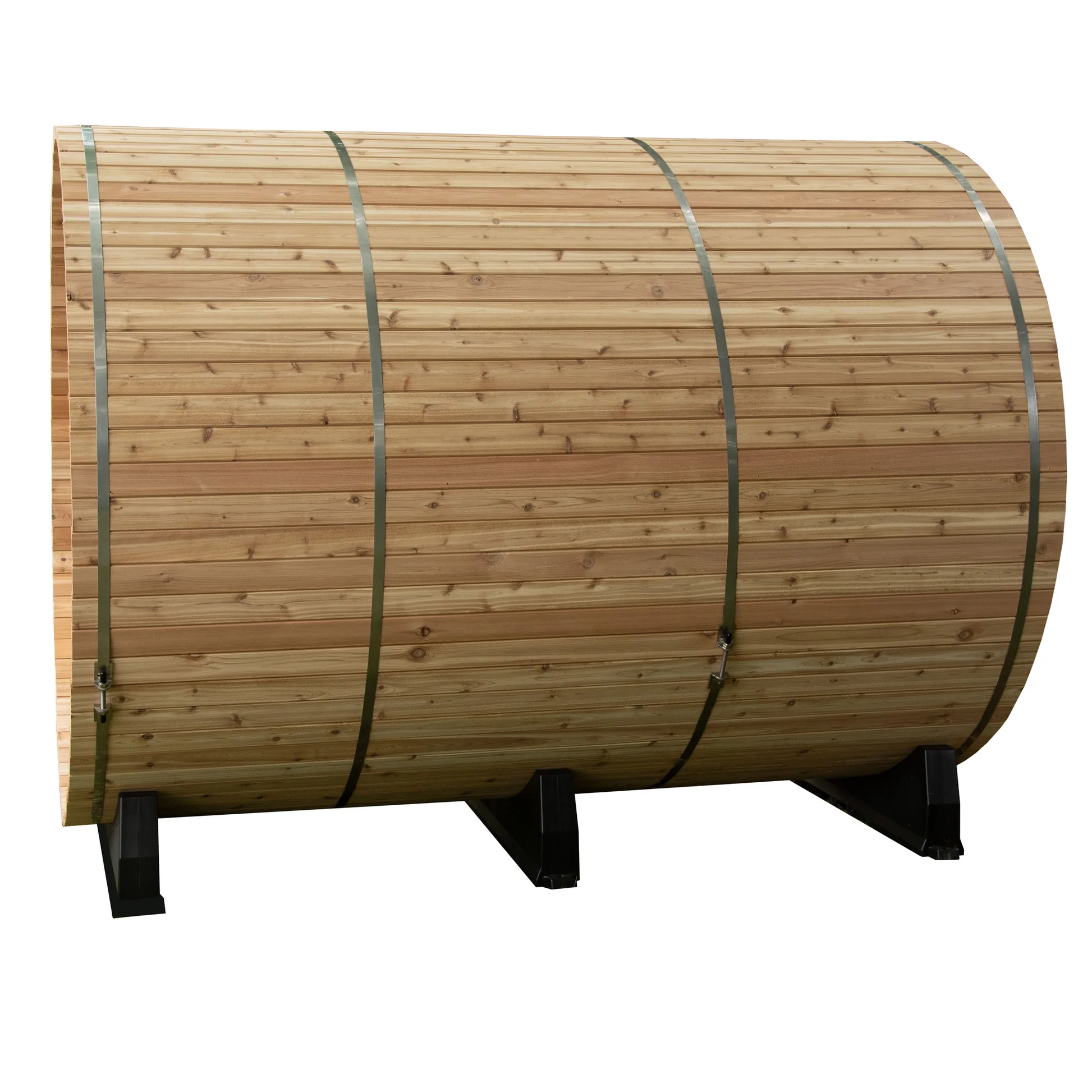 Almost Heaven Charleston 4-Person Canopy Barrel Sauna